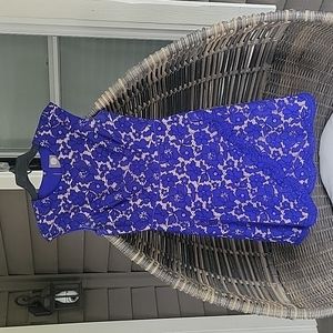 Vince Camuto Blue lace dress